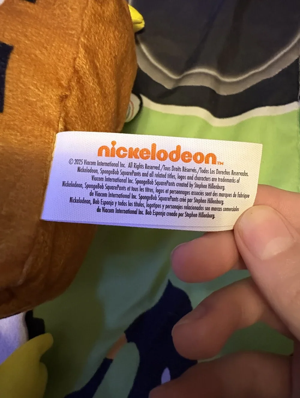 Nickelodeon SpongeBob & Patrick Plush Toy Set - Yellow & Pink